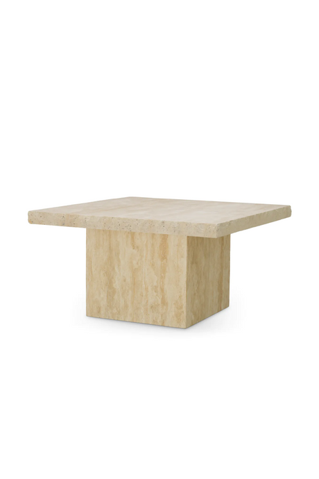 Square Travertine Coffee Table | Eichholtz Villeroy | Oroa.com