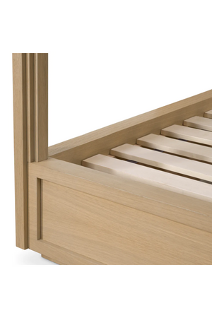 Oak Canopy King Bed | Eichholtz Tribeca | Oroa.com