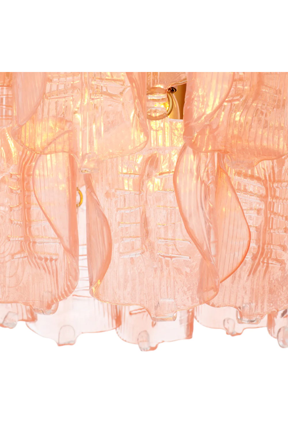 Tiered Handmade Glass Chandelier | Eichholtz Solange | Oroa.com