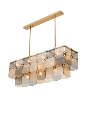 Handmade Glass Rectangular Chandelier | Eichholtz Laurent | Oroa.com