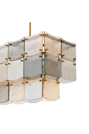 Handmade Glass Rectangular Chandelier | Eichholtz Laurent | Oroa.com