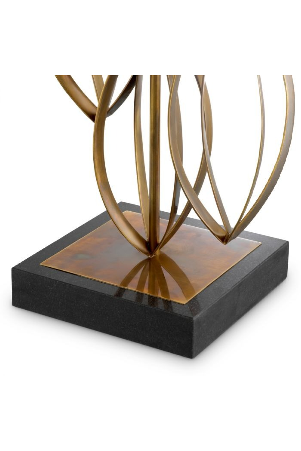 Handcrafted Vintage Brass Table Lamp | Eichholtz Bellamont | Oroa.com