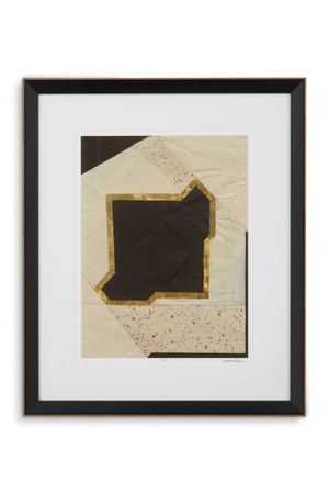 Wooden Framed Modern Artwork Set (2) | Eichholtz Creased Umber | Oroa.com