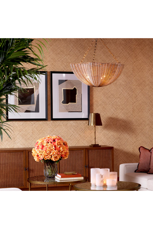 Wooden Framed Modern Artwork Set (2) | Eichholtz Creased Umber | Oroa.com