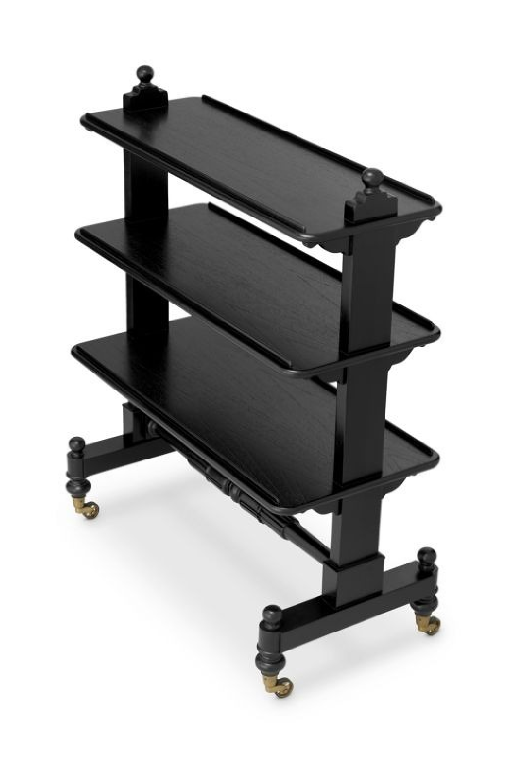 Classic Black 3-Layer Trolley | Eichholtz Lysander | Oroa.com