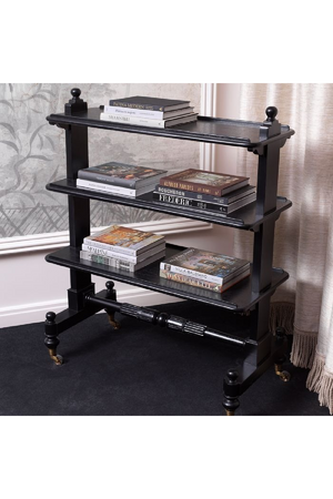 Classic Black 3-Layer Trolley | Eichholtz Lysander | Oroa.com