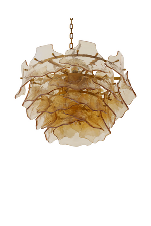Champagne-Colored Glass Chandelier | Eichholtz Clarendon | Oroa.com