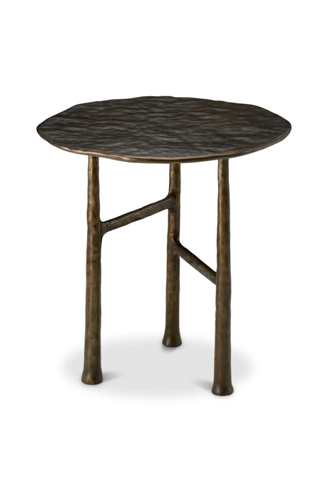 Bronze Round Side Table | Eichholtz Amboise | Oroa.com