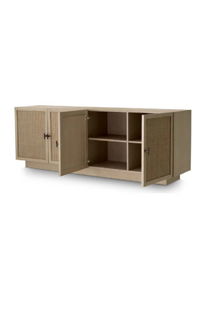 Caramel Oak 4-Door Dresser | Eichholtz Borchard | Oroa.com
