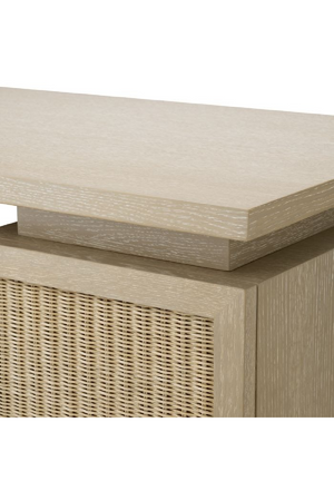 Rattan Door Wooden Desk | Eichholtz Borchard | Oroa.com