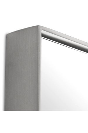 Brushed Steel Framed Mirror | Eichholtz Novella | Oroa.com