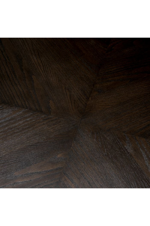 Ebony Oak Square Dining Table | Eichholtz Rexton | Oroa.com