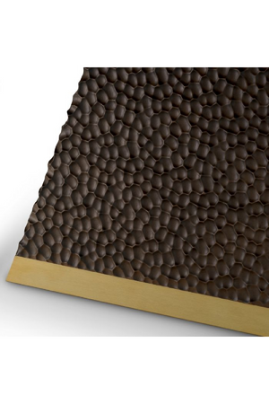 Ebony Oak Square Dining Table | Eichholtz Rexton | Oroa.com