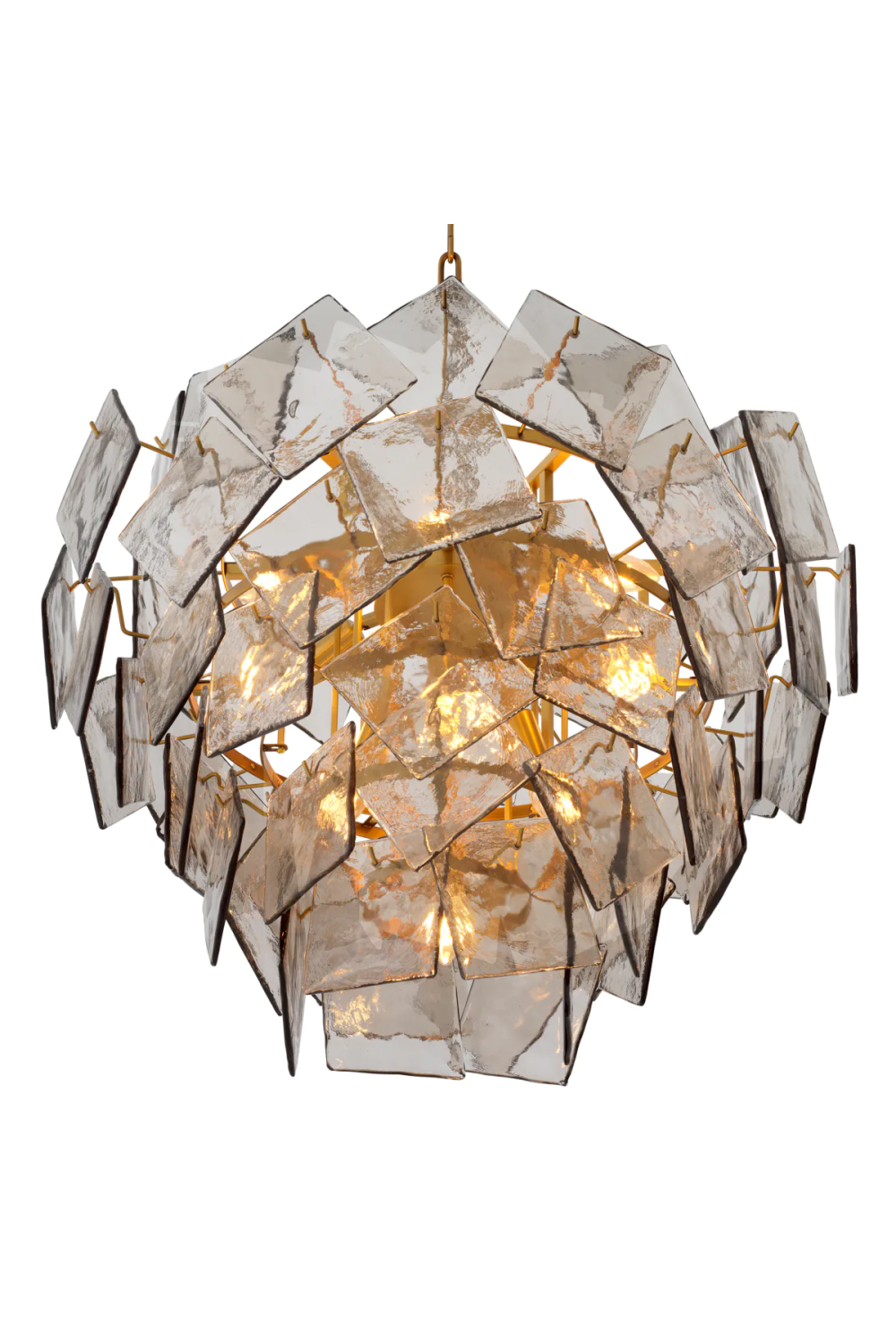 Smoked Glass Chandelier | Eichholtz Biltmore | Oroa.com
