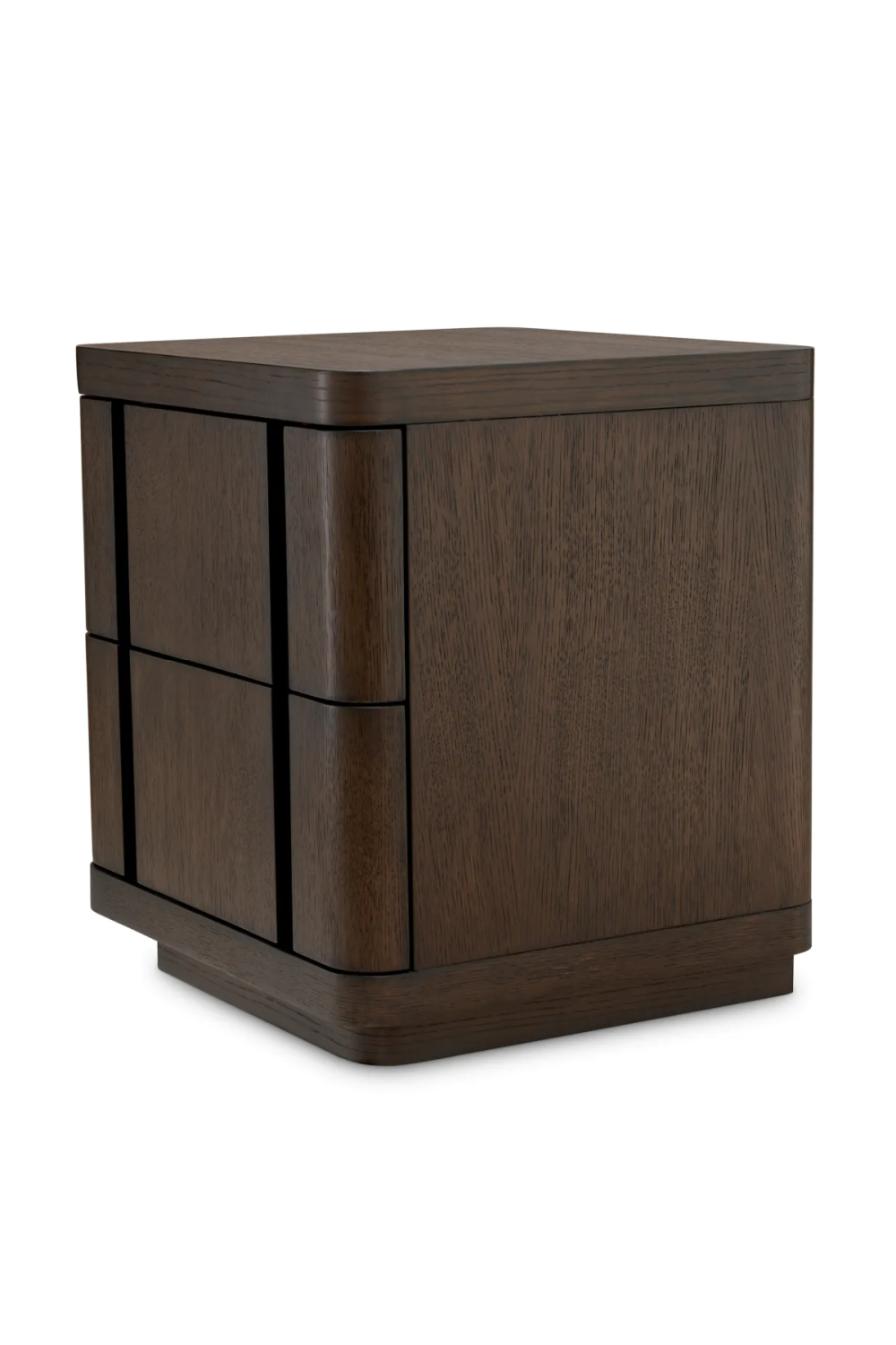 Brown Oak 2-Drawer Nightstand S | Eichholtz Modesto | Oroa.com