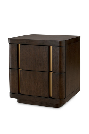 Brown Oak 2-Drawer Nightstand S | Eichholtz Modesto | Oroa.com