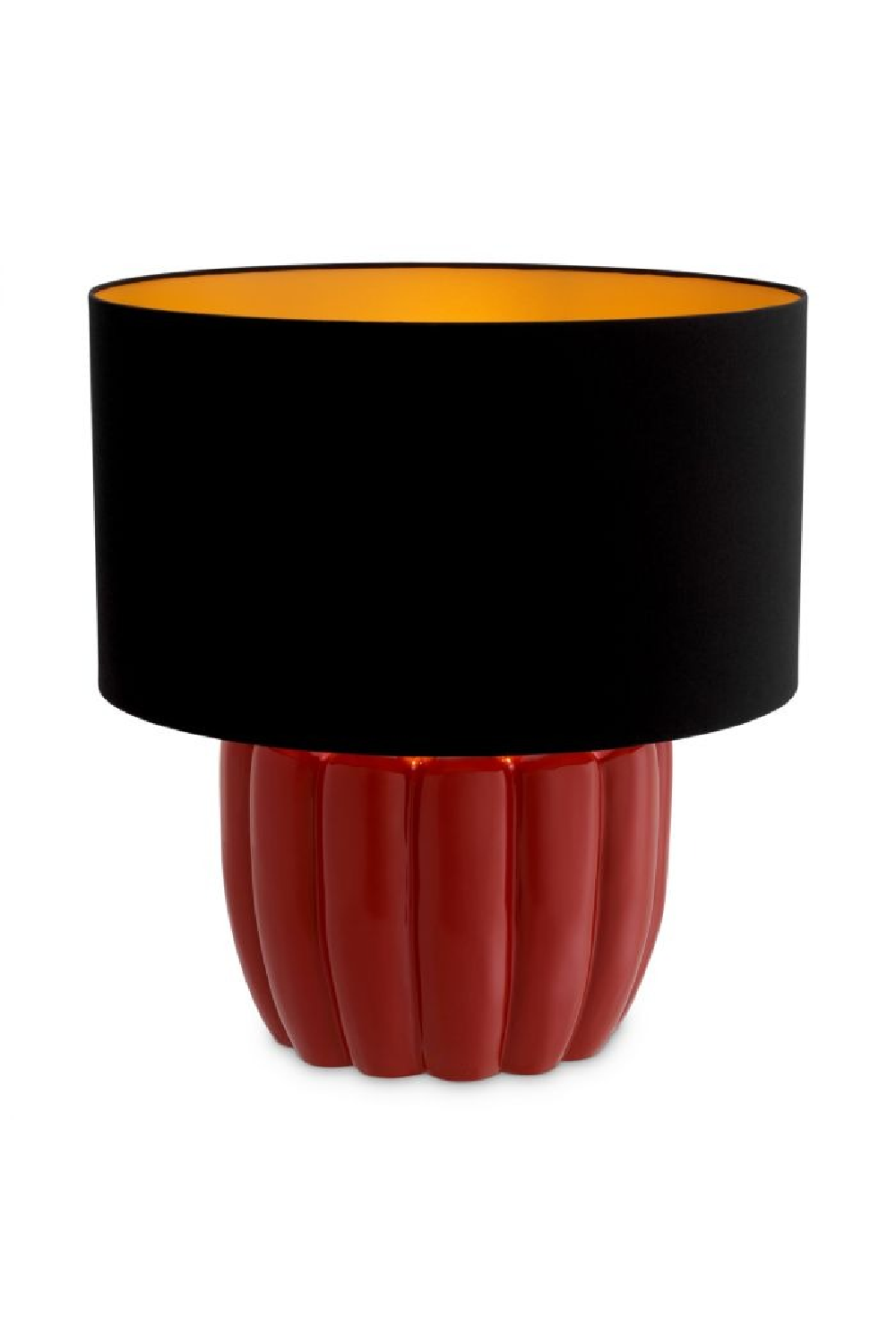 Red Wooden Base Table Lamp | Eichholtz Barocco | Oroa.com