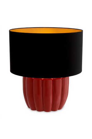 Red Wooden Base Table Lamp | Eichholtz Barocco | Oroa.com