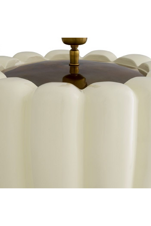 White Wooden Base Table Lamp | Eichholtz Barocco | Oroa.com