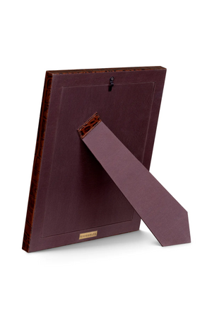 Croco Embossed Leather Picture Frames (2) | Eichholtz Scaleo | Oroa.com