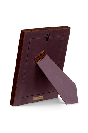 Croco Embossed Leather Picture Frames (2) | Eichholtz Scaleo | Oroa.com