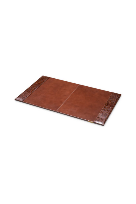 Croco Embossed Leather Desk Blotter | Eichholtz Scaleo | Oroa.com