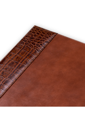Croco Embossed Leather Desk Blotter | Eichholtz Scaleo | Oroa.com