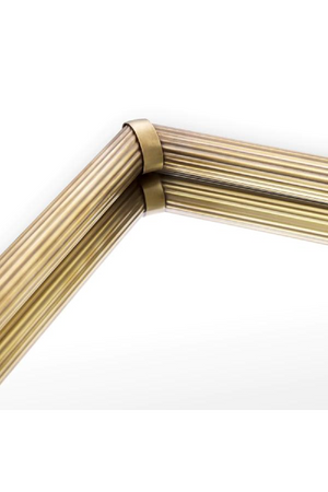 Ribbed Vintage Brass Tray | Eichholtz Lenora | Oroa.com