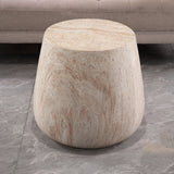 Travertine Bulb Outdoor Side Table | Catchy