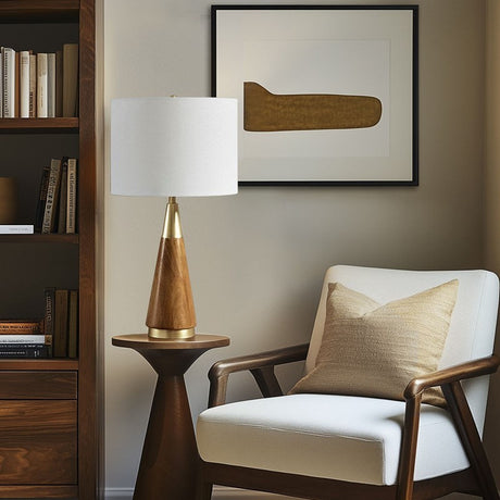 Mid-century Triangular Table Lamp - OROA
