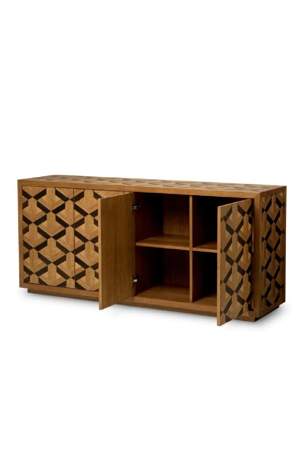 Oak Inlay Patterned Dresser | Eichholtz Rubicon | Oroa.com
