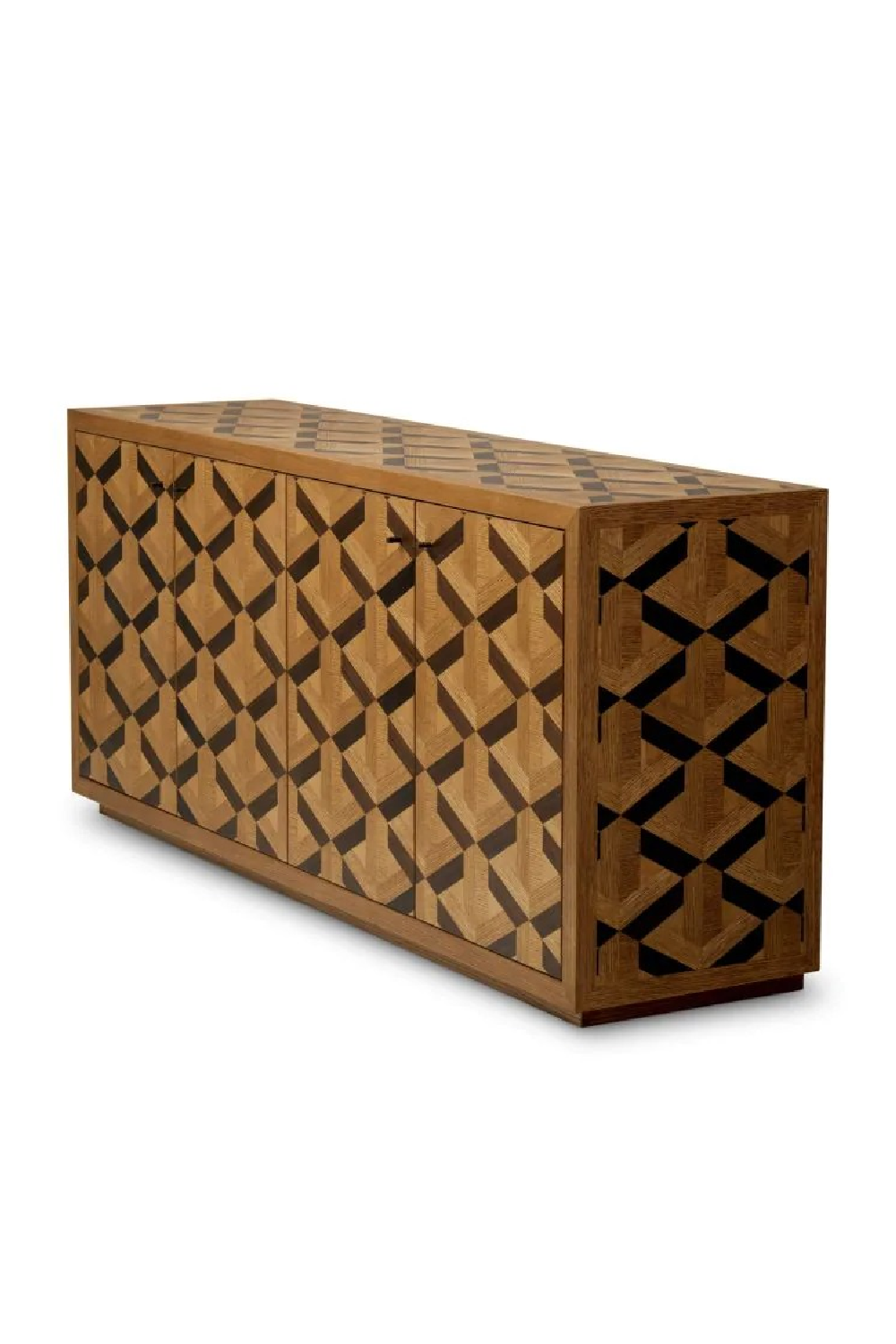 Oak Inlay Patterned Dresser | Eichholtz Rubicon | Oroa.com