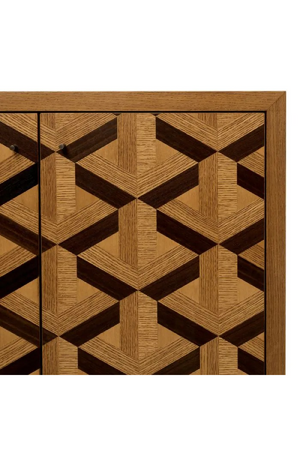 Oak Inlay Patterned Dresser | Eichholtz Rubicon | Oroa.com