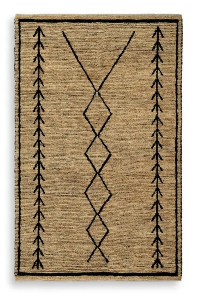 Natural Jute Patterned Carpet | Eichholtz Thornfield | Oroa.com