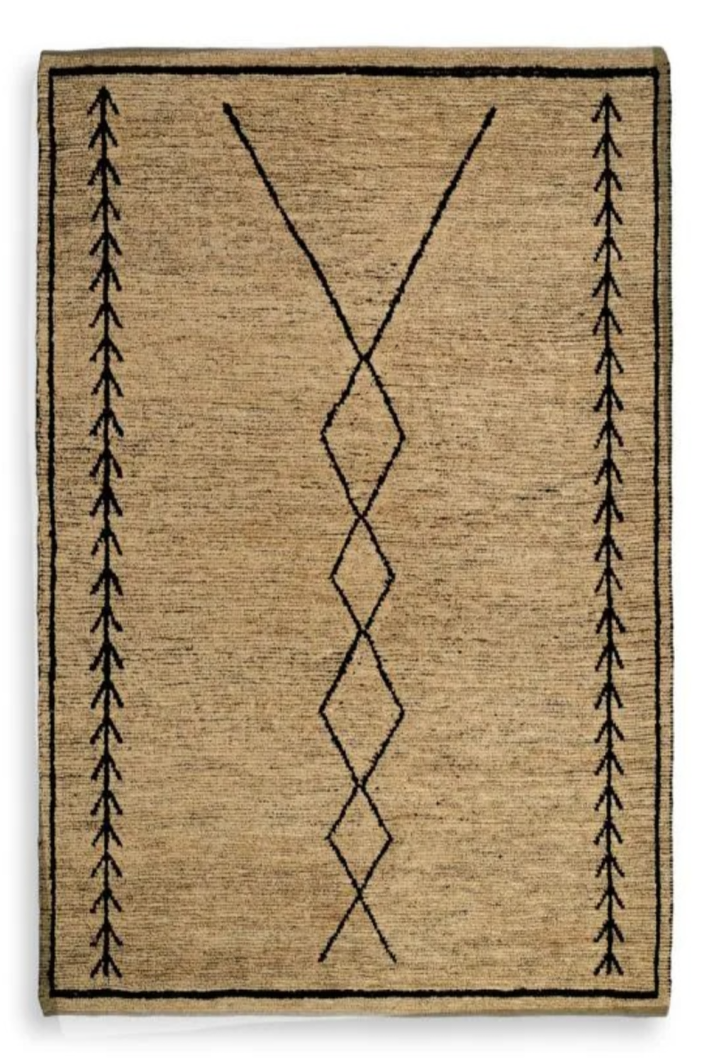Natural Jute Patterned Carpet | Eichholtz Thornfield | Oroa.com