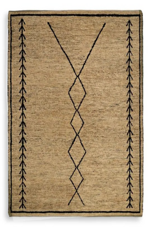Natural Jute Patterned Carpet | Eichholtz Thornfield | Oroa.com