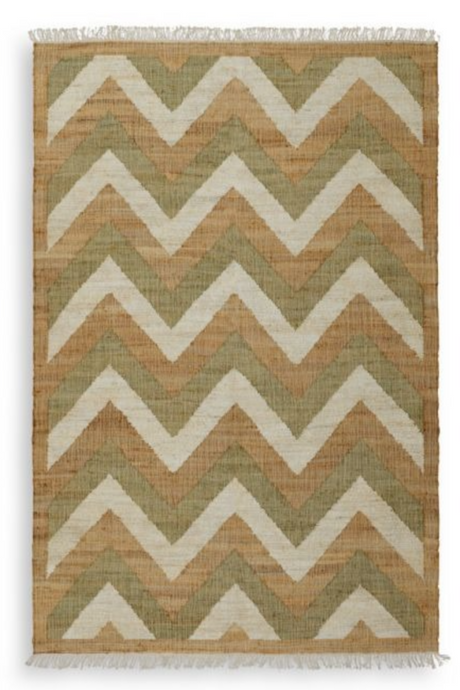 Chevron Jute Carpet 7' x 10' | Eichholtz Ashburton | Oroa.com