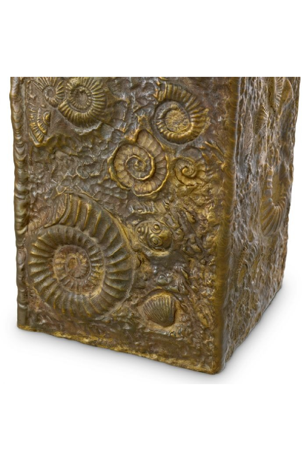 Vintage Brass Fossil Table Lamp | Eichholtz Kamari | Oroa.com