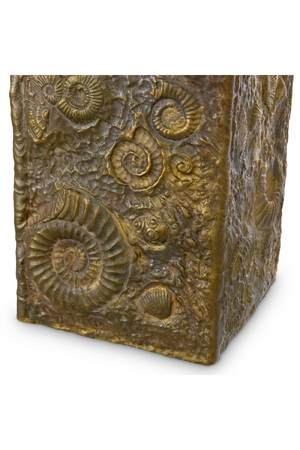 Vintage Brass Fossil Table Lamp | Eichholtz Kamari | Oroa.com