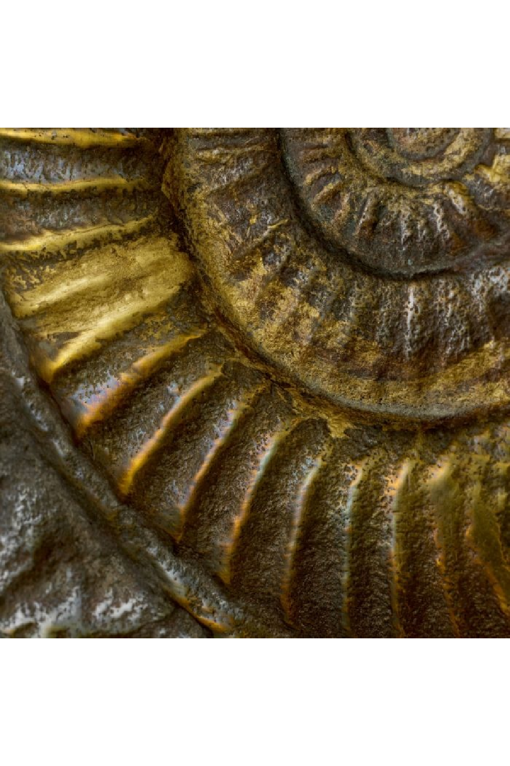 Vintage Brass Fossil Table Lamp | Eichholtz Kamari | Oroa.com