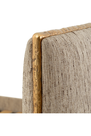 Beige Minimalist King Bed Frame | Eichholtz Ashford | Oroa.com