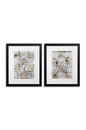Ink Splash Art Prints (2) | Eichholtz | Oroa.com