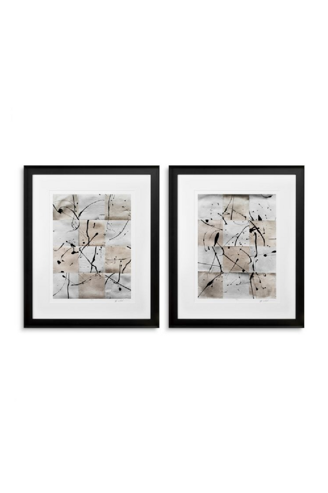 Ink Splash Art Prints (2) | Eichholtz | Oroa.com