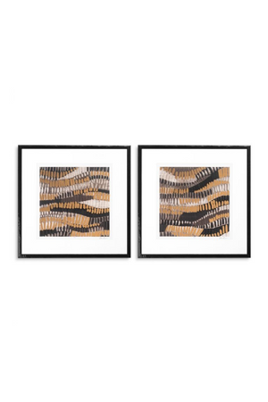 Metallic Abstract Prints (2) | Eichholtz | Oroa.com