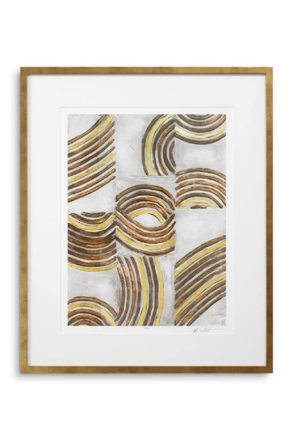 Curved Patterns Art Prints (2) | Eichholtz | Oroa.com