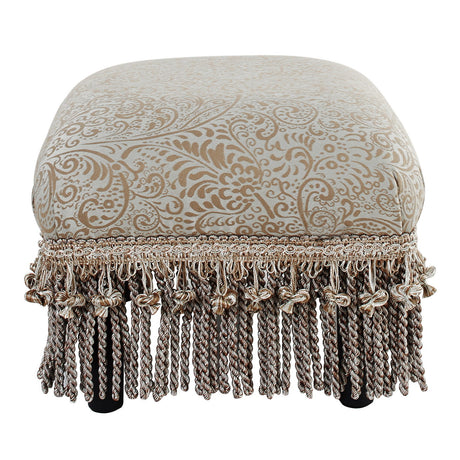 Handcrafted Accent Footstool Ottoman - OROA