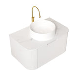 Floating Bathroom Vanity & Sink - OROA