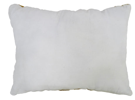 Striped Blue Decorative Outdoor Pillow 14"x20"