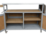 Foldable Outdoor Kitchen Island Cart - Cathy