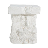 Minimalist Patio Side table White - OROA